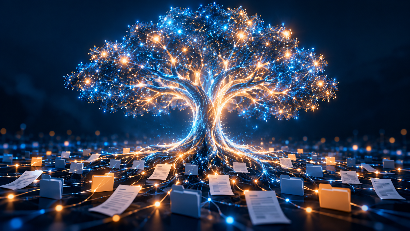 Luminous AI Tree of Knowledge — AI Second Brain