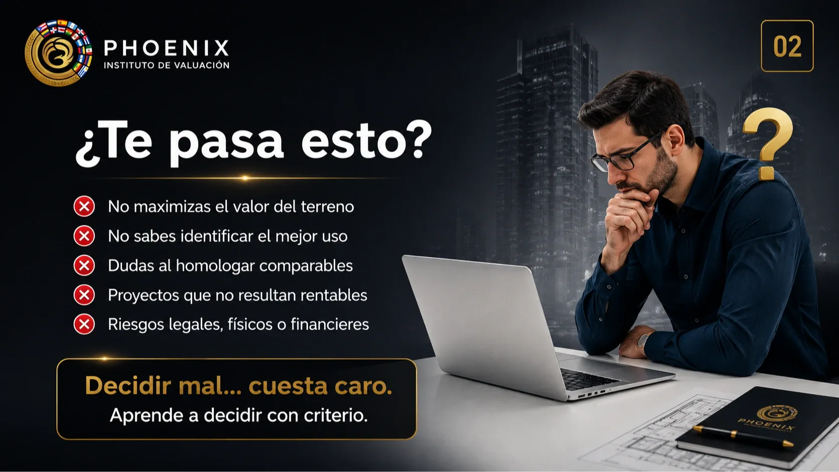 Problemas al decidir el mejor uso de un terreno: homologación, rentabilidad y riesgos