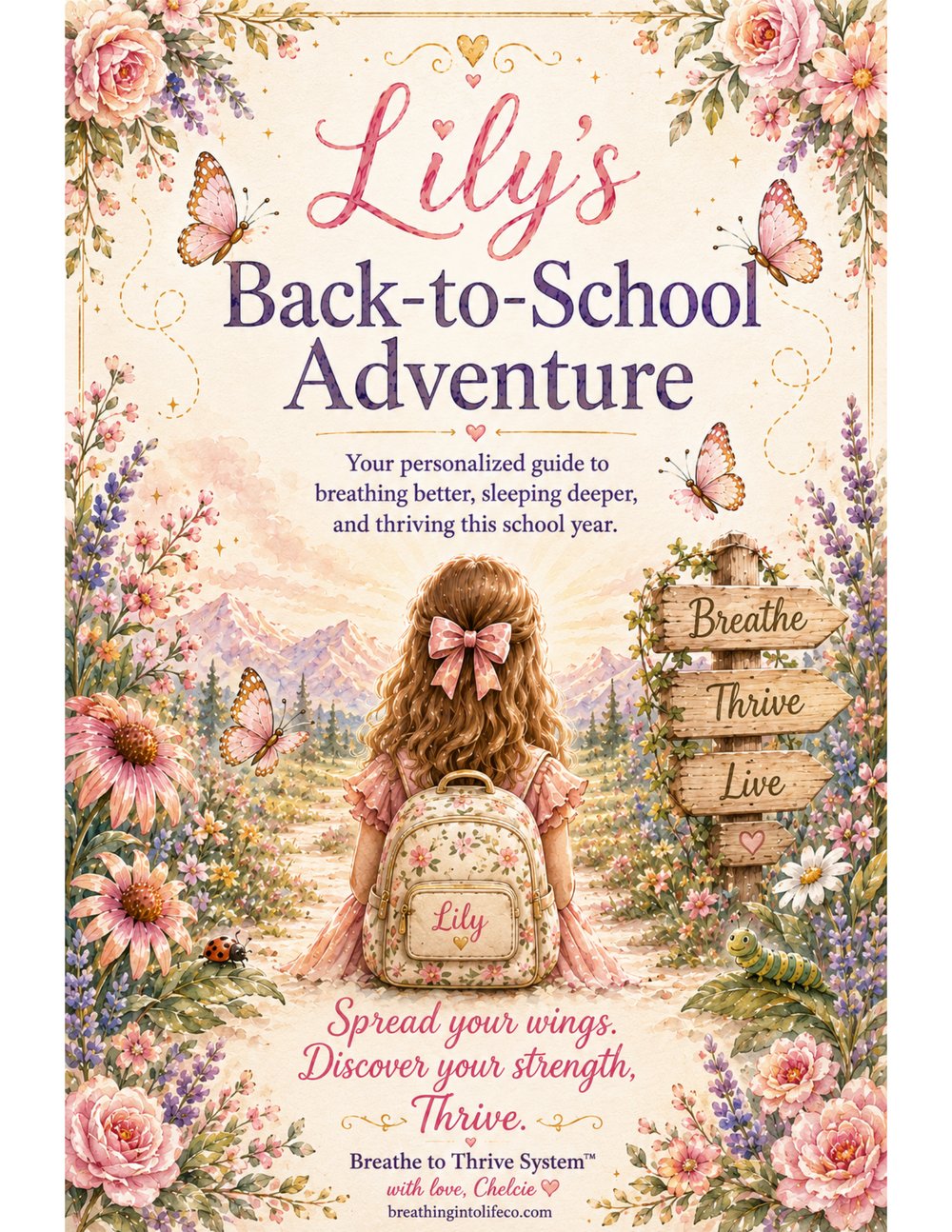 Thrive Story personalized storybook cover