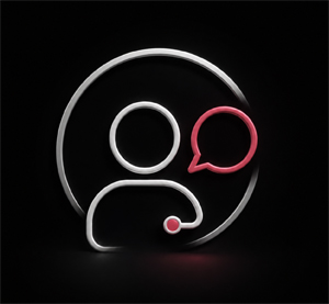 Private mentorship calls icon