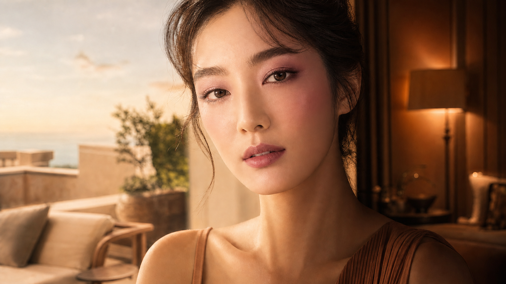日光到月光的妝容氛圍
