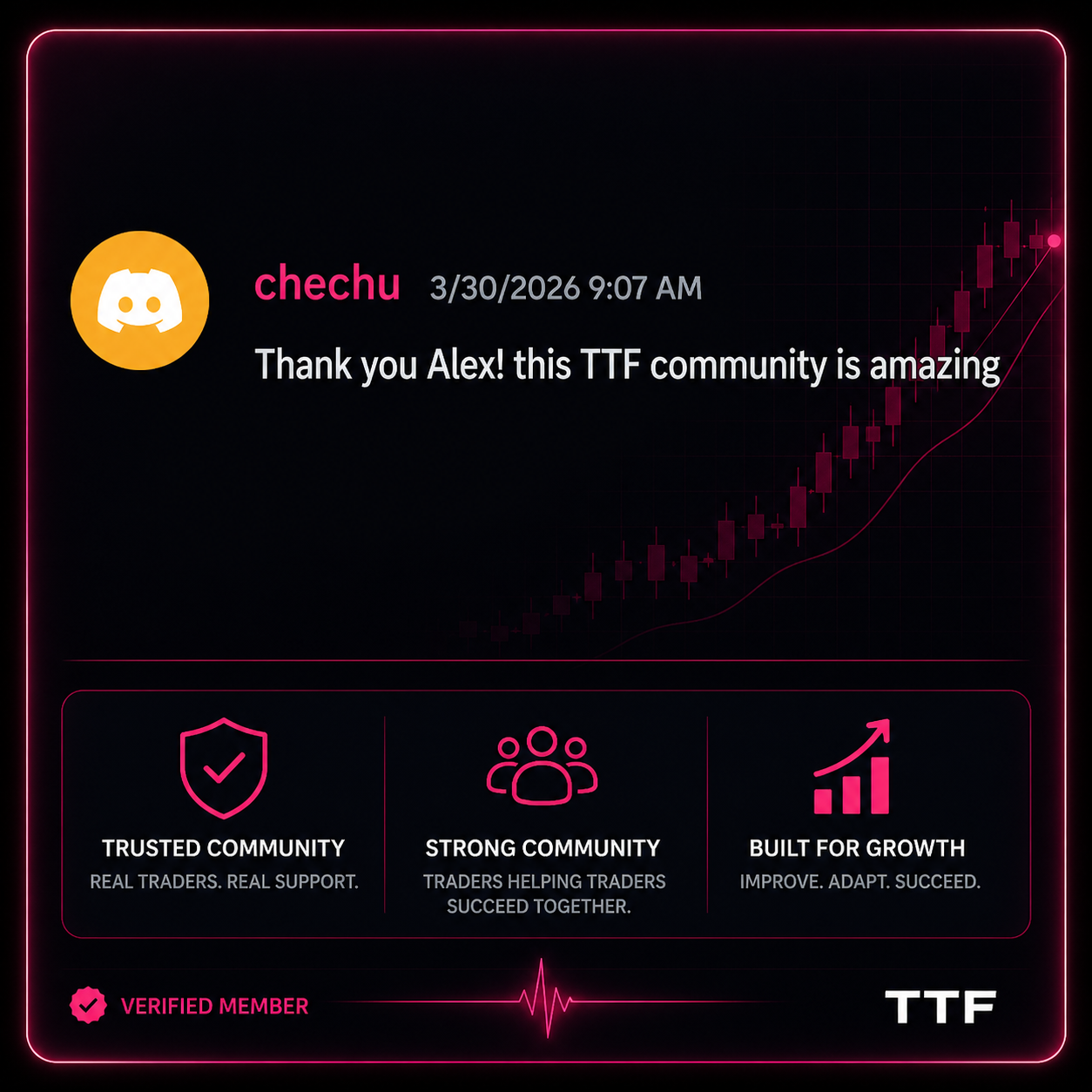 Member testimonial