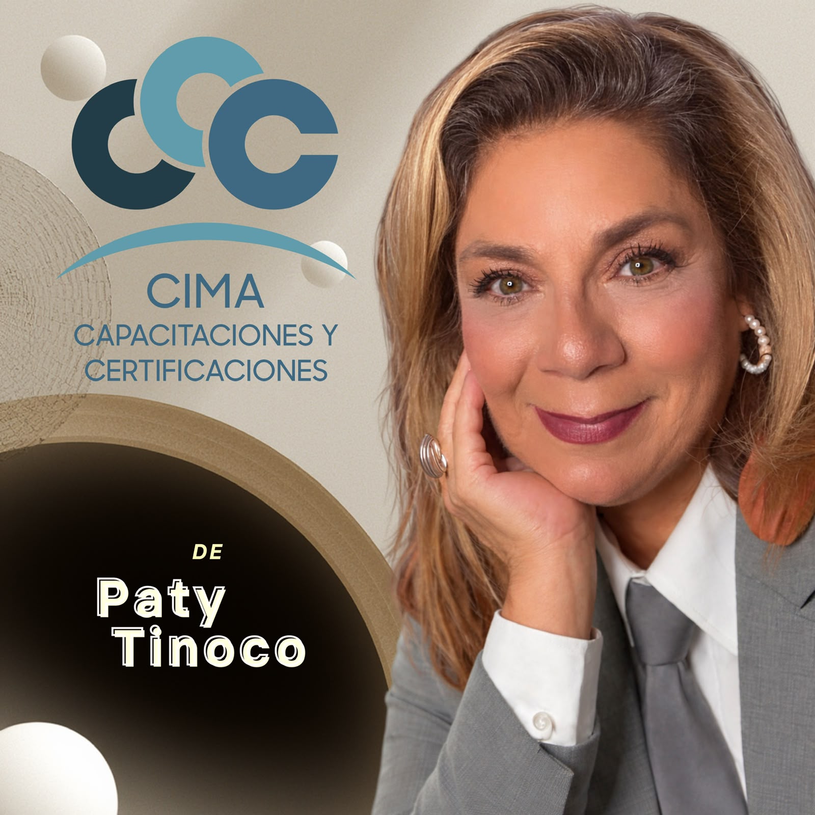 Paty Tinoco, CIMA Capacitaciones y Certificaciones