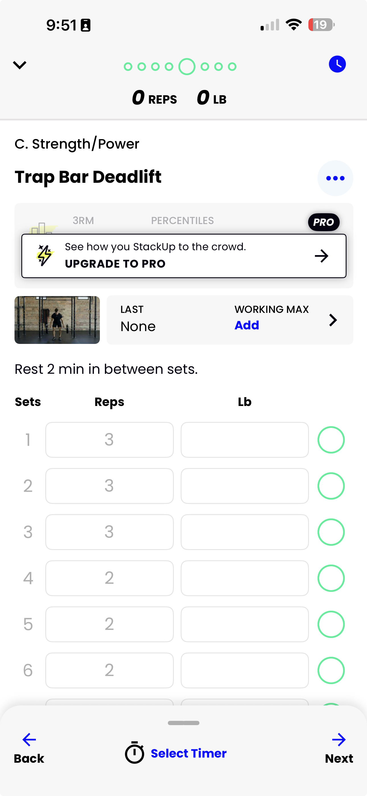 The Fieldhouse inside the TrainHeroic app