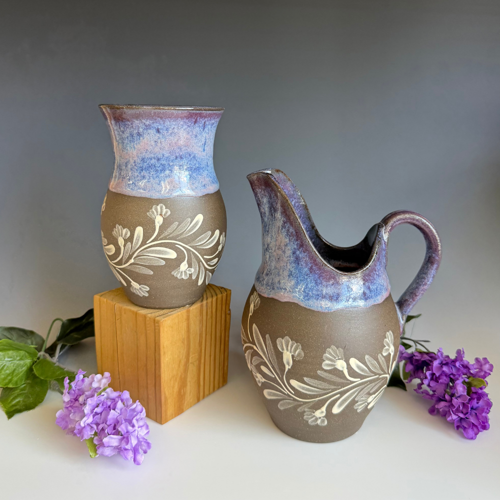 Sculpted insect mug by Leafbug Studio