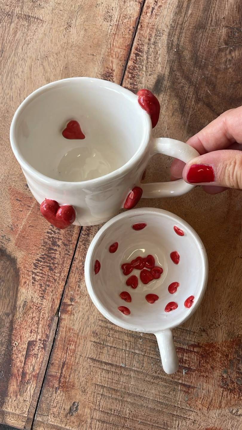 Handmade ceramic pottery by Leafbug Studio