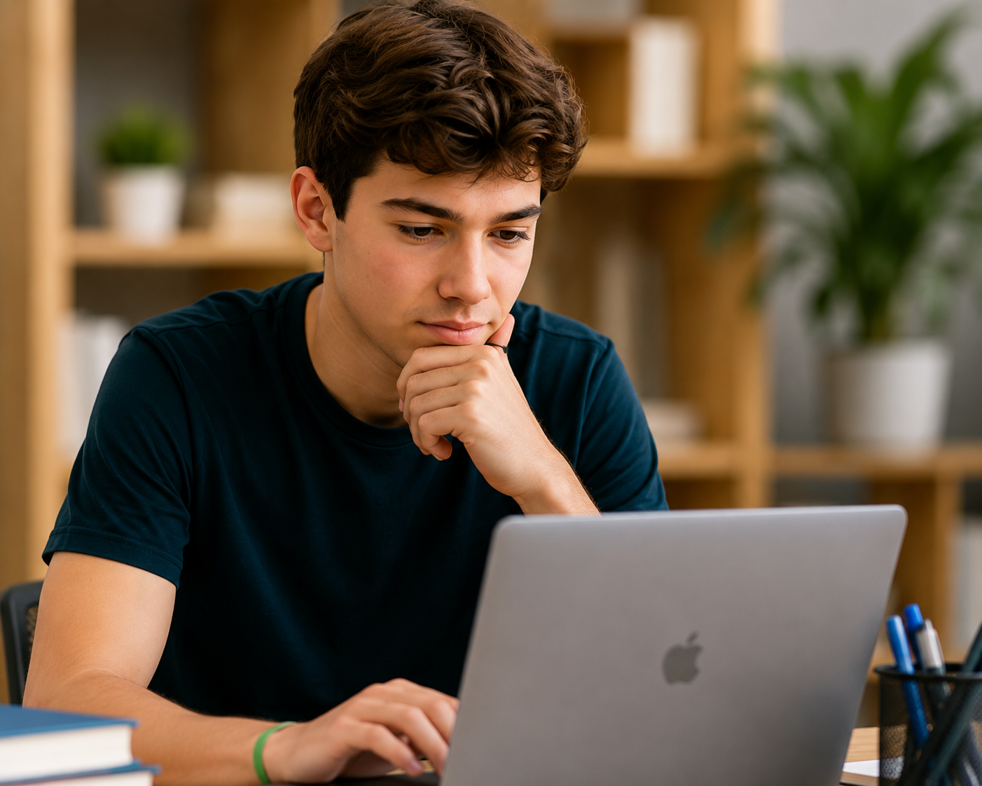 Student experiencing the Living It financial literacy program
