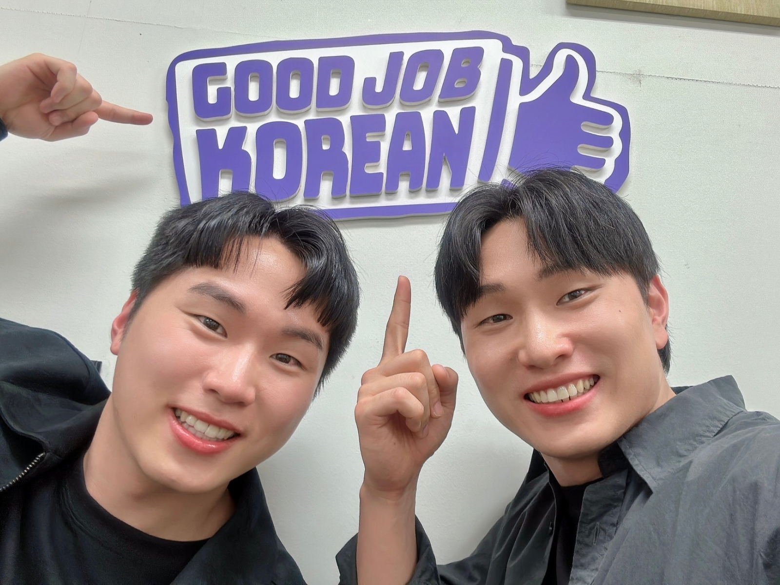Kun and Jin, brothers and founders of Good Job Korean