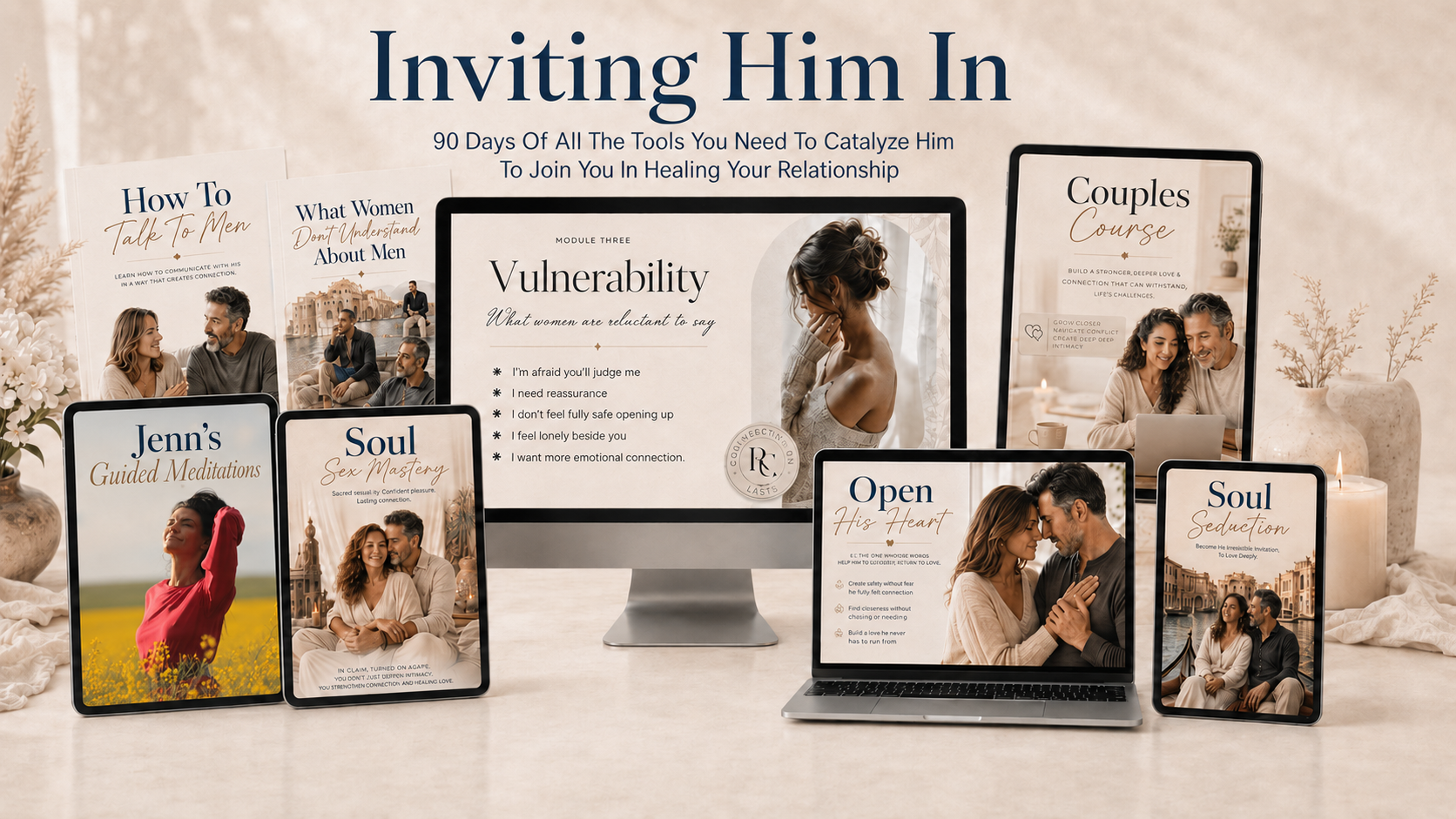 Inviting Him In - 90 days of all the tools you need