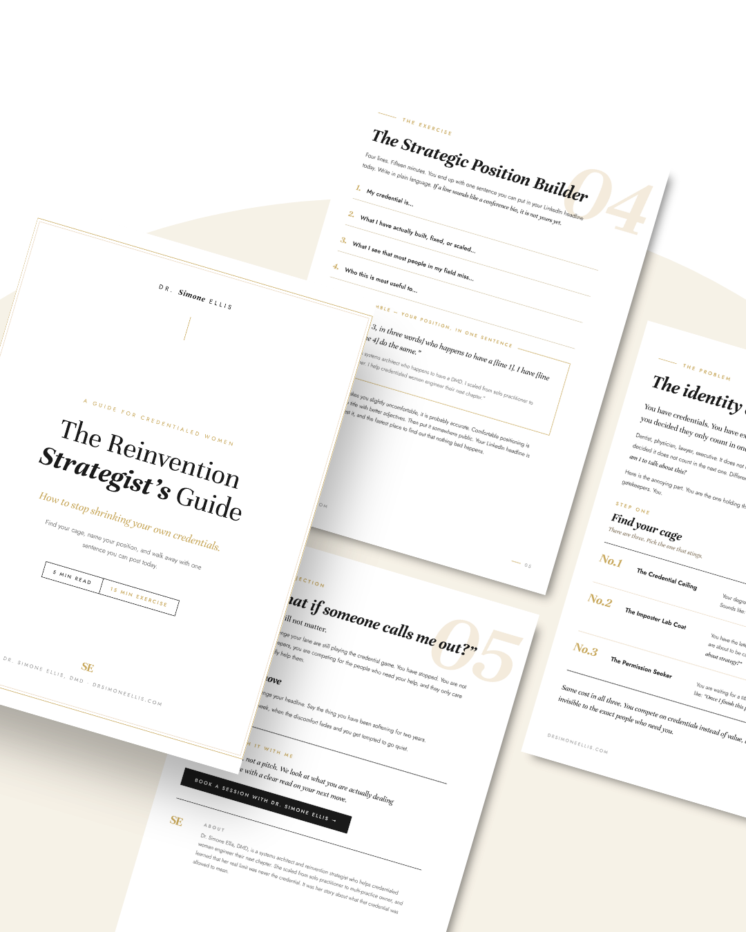 The Reinvention Strategist's Guide by Dr. Simone Ellis