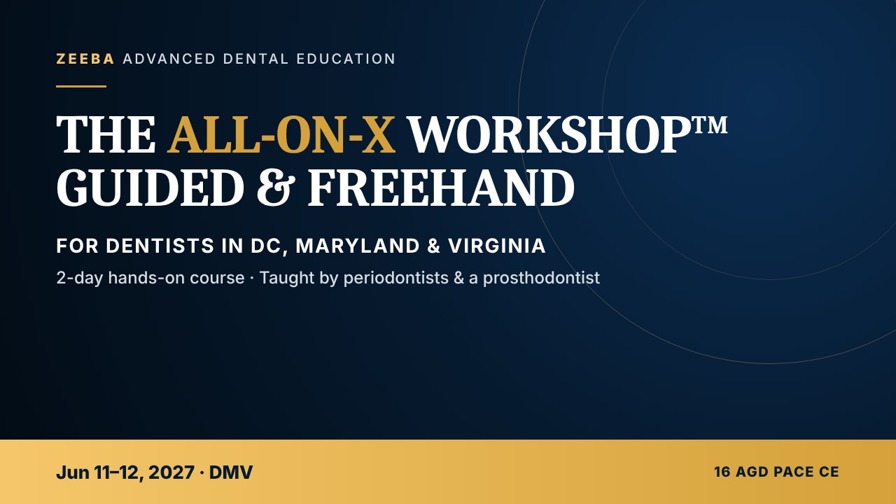 All-on-X Course for Dentists | DMV