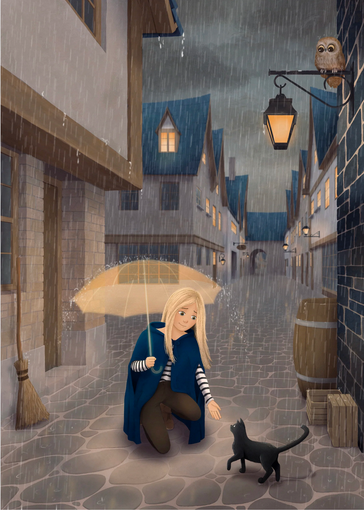 student's final illustration