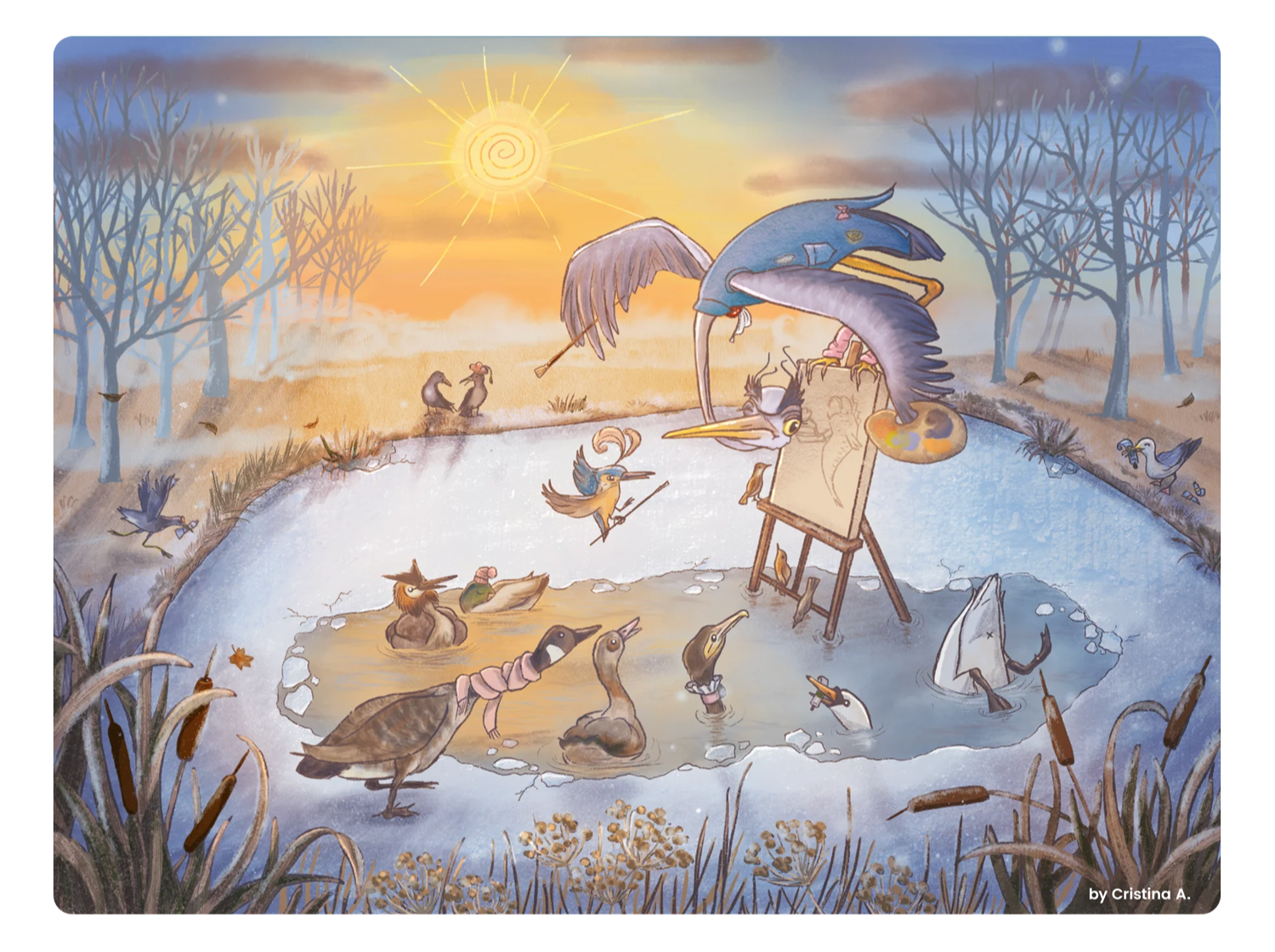 Cristina's final illustration