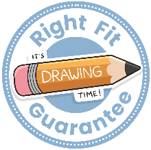 Right Fit Guarantee badge