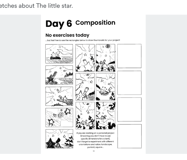 student's thumbnails