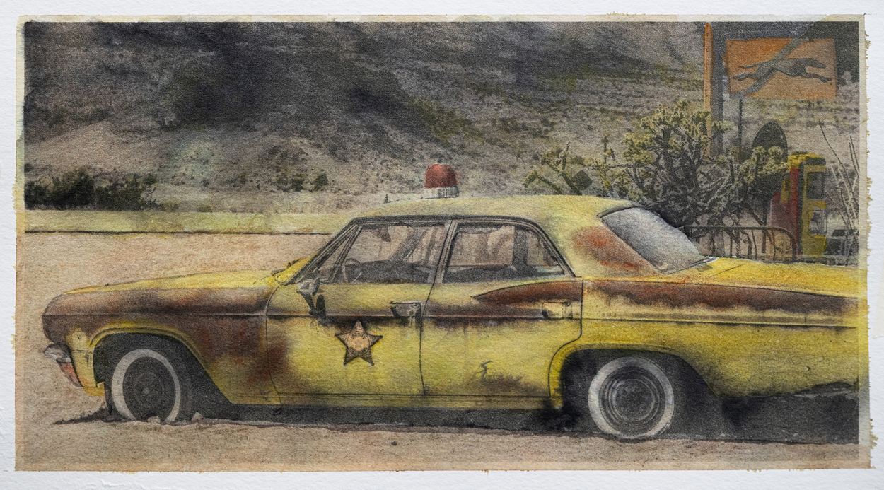 Route 66, a work by Andre de Koker