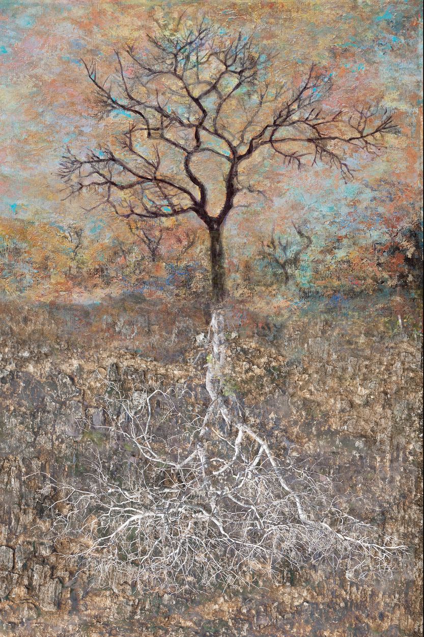 Roots give Life, a work by Gillian Mager