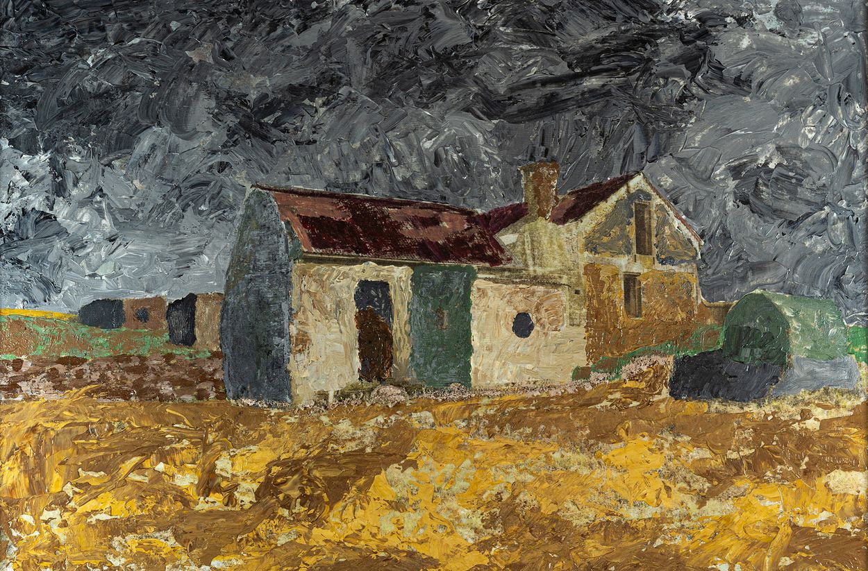 Abandoned Farmhouse, a work by Alan Mason