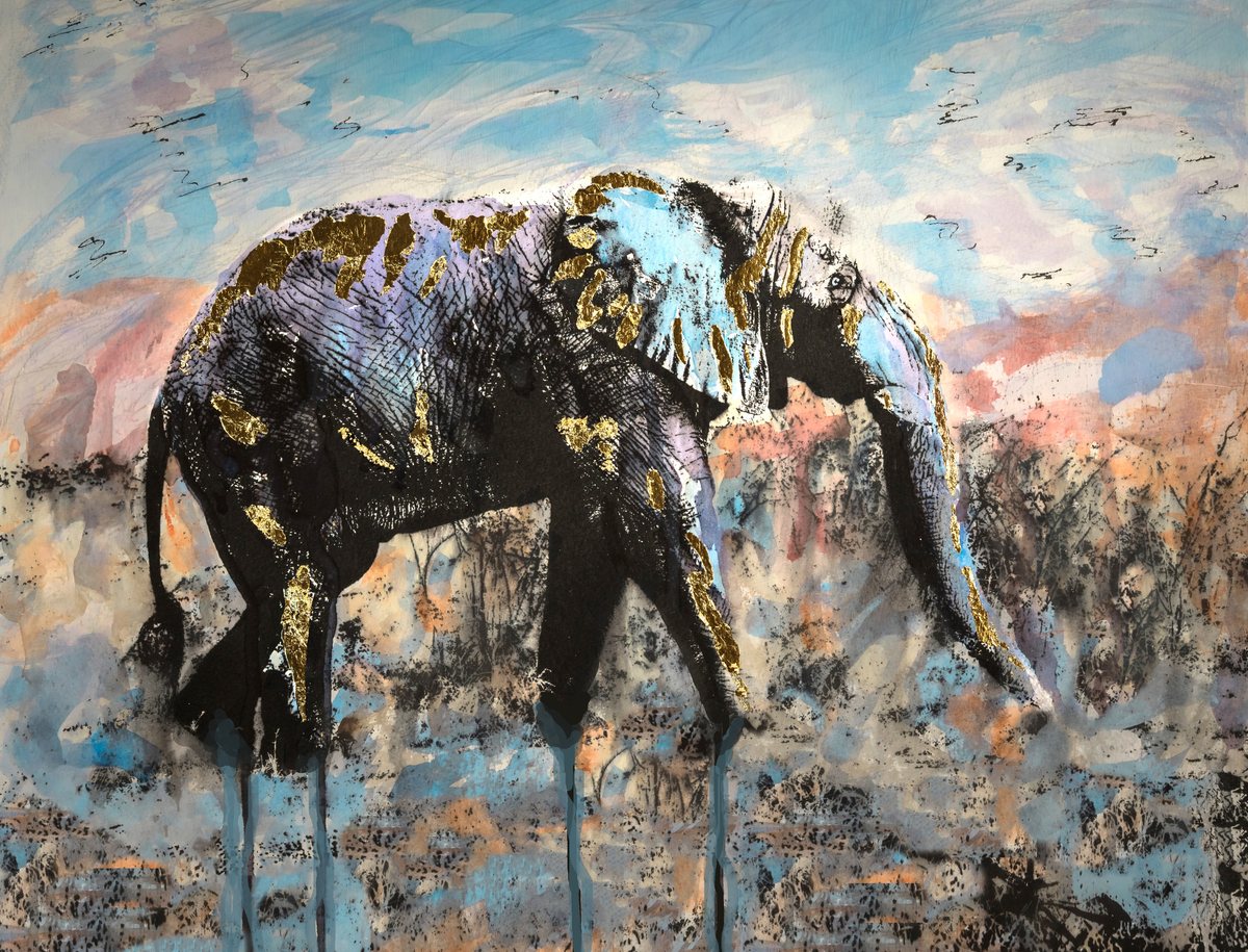 Silent Majesty, a work by Gill Davies