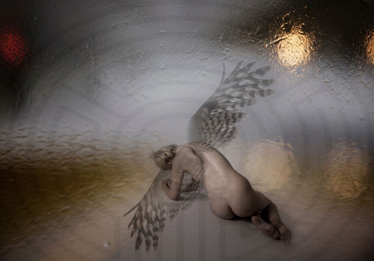 Lady Icarus, a work by Hanli Smit