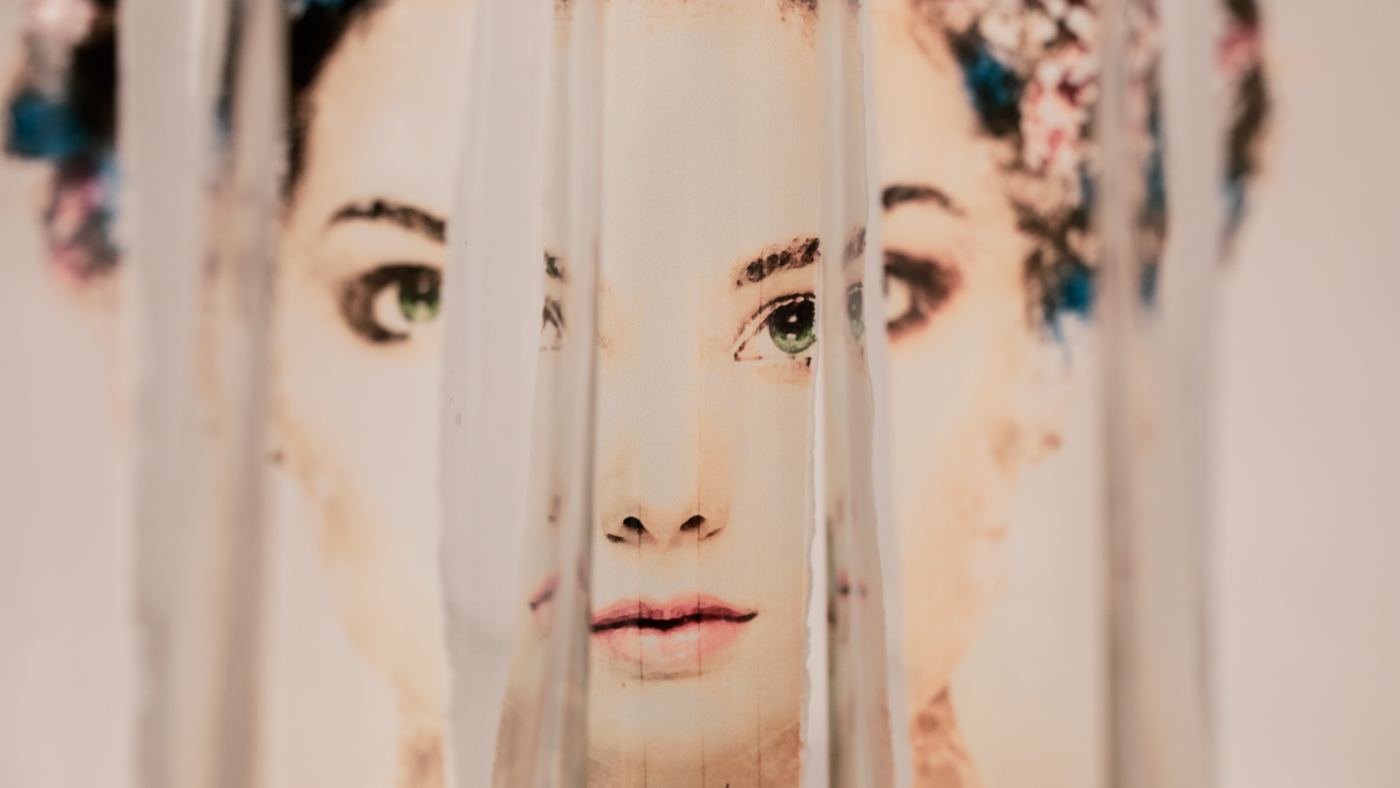A piece made with the Refracted Impression technique by Martin Osner