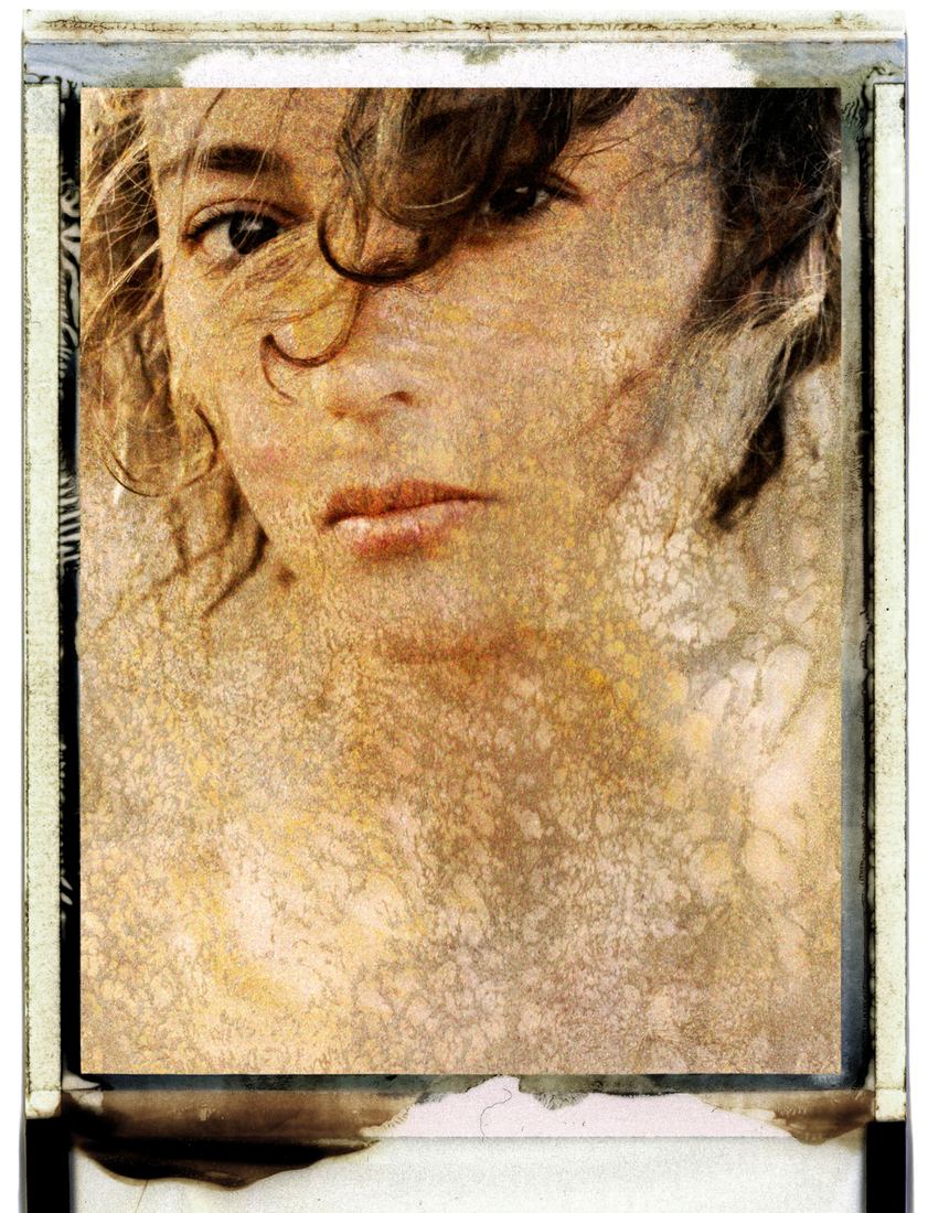The same photograph by Andre de Koker after hand worked art photography techniques