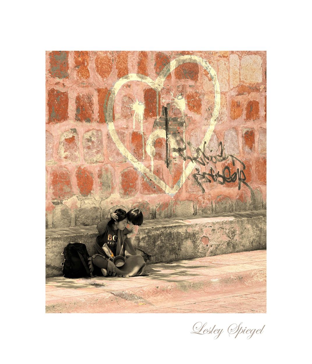 Love, Unscripted, a work by Lesley Spiegel