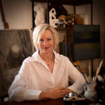 Tara Crossley, photographed for the artist portrait made on the course