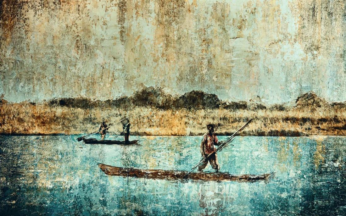 The same photograph by Jaco Wiid after hand worked art photography techniques