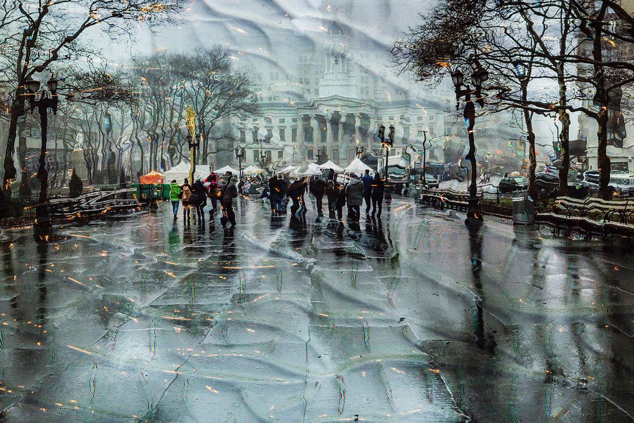 Park Strolling, a work by Ghail Binneman