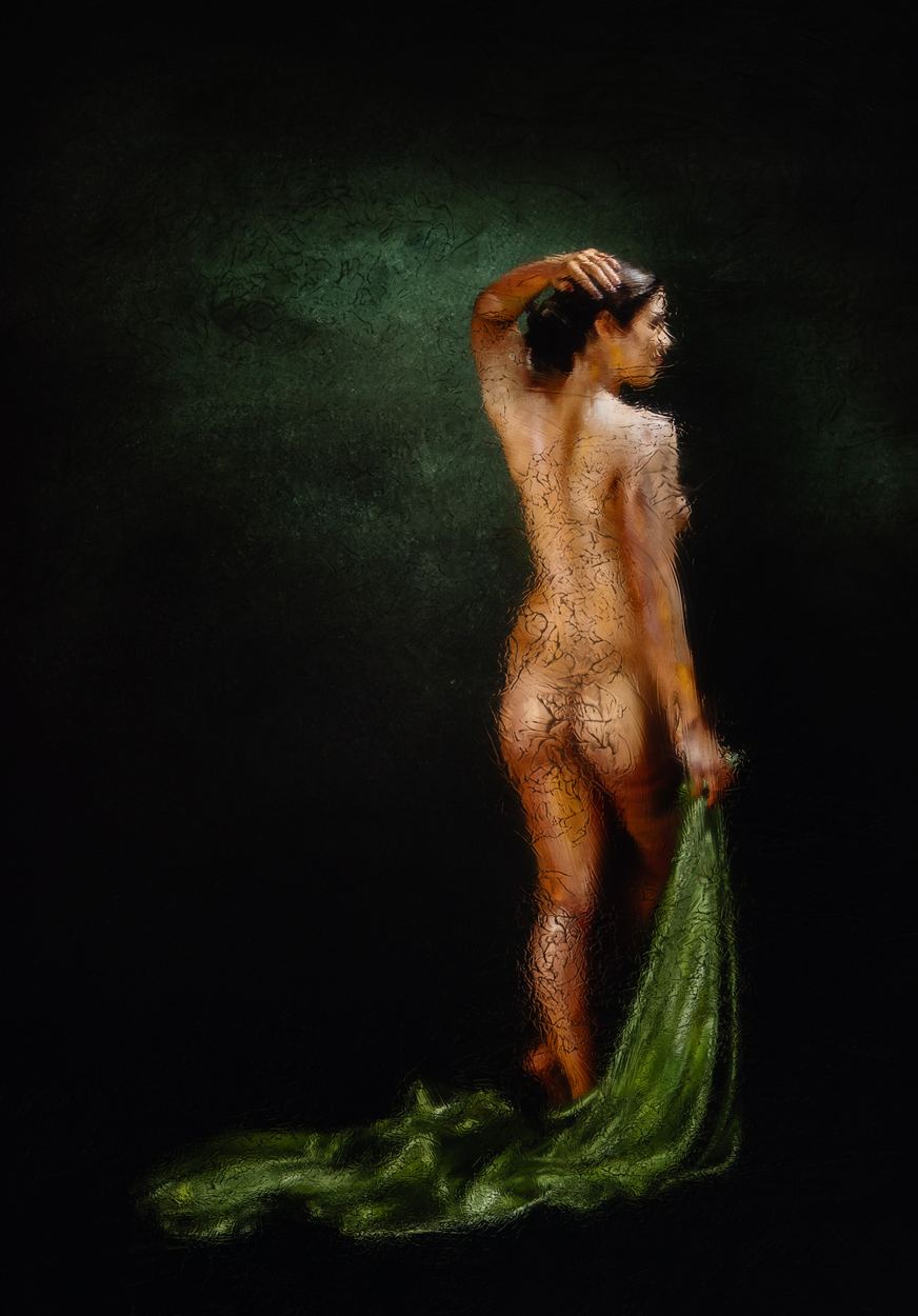 Echoes of the canvas, a work by Mia Joubert