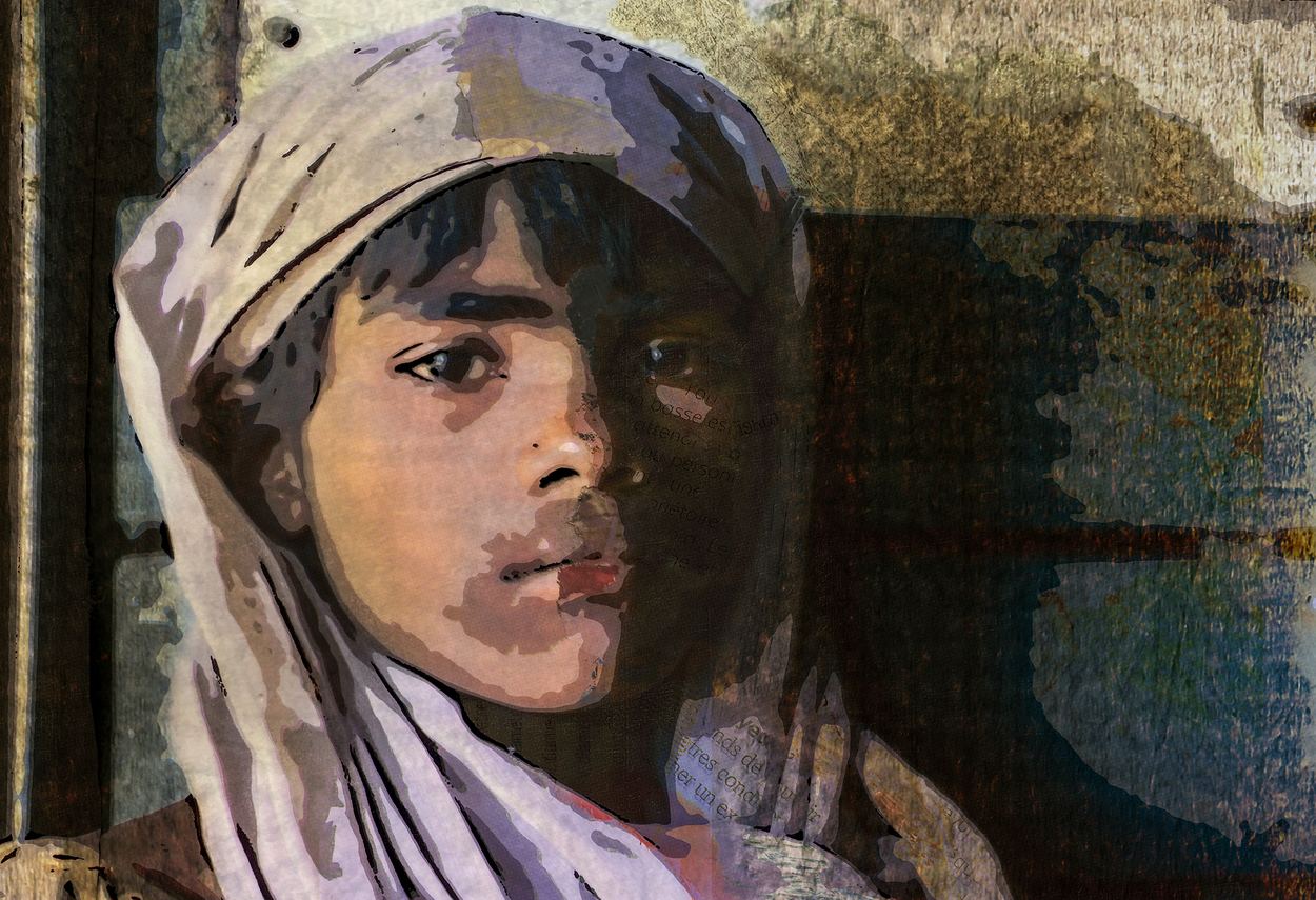 Indian Beauty, a work by Paulina Rodriguez Arango