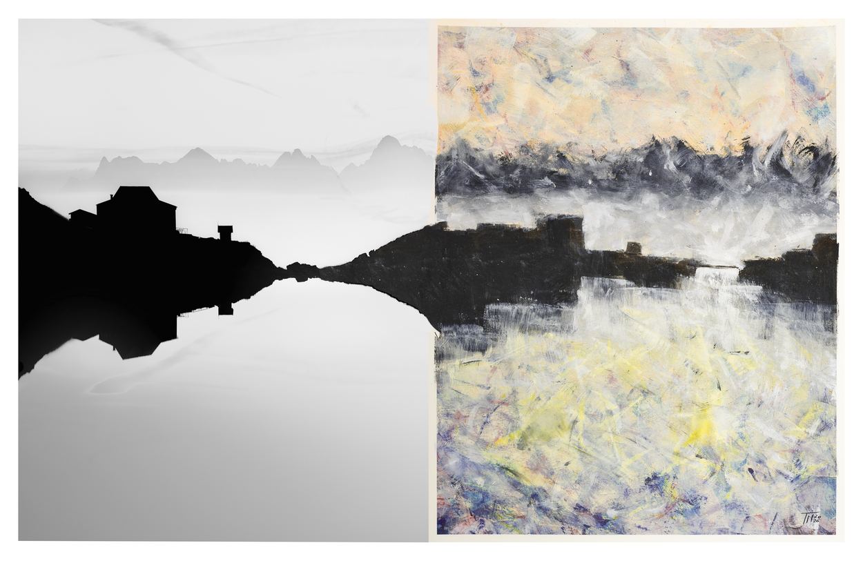 Wildseelodersee Montage, a work by Toni Niederwieser