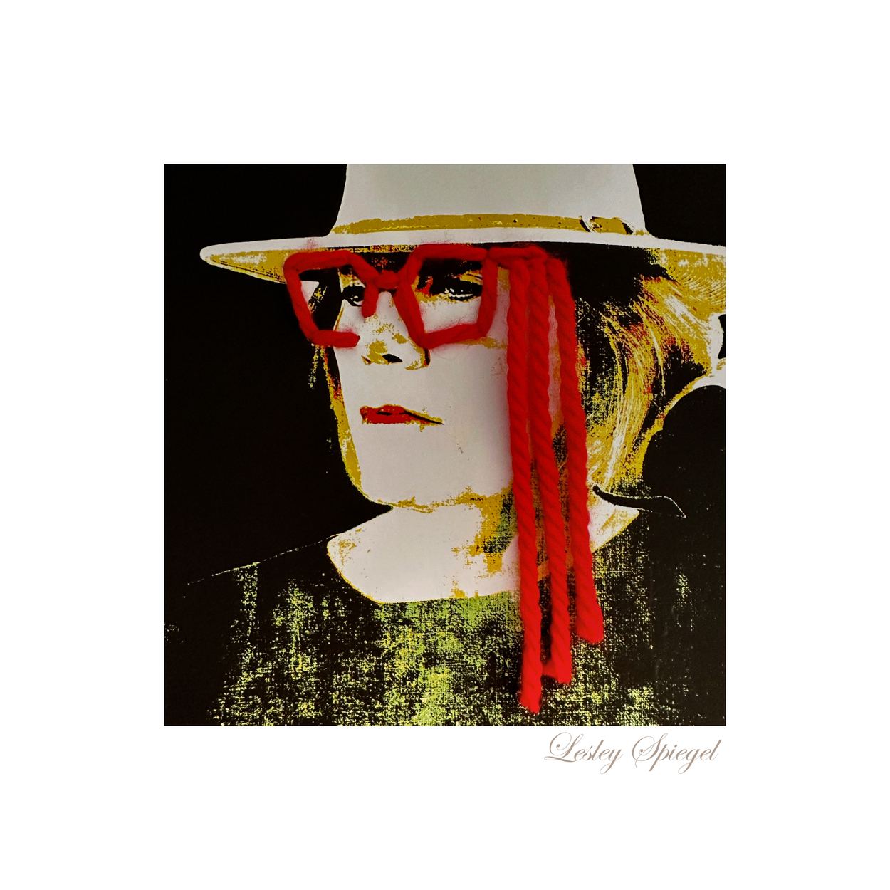 Self Portrait, a work by Lesley Spiegel