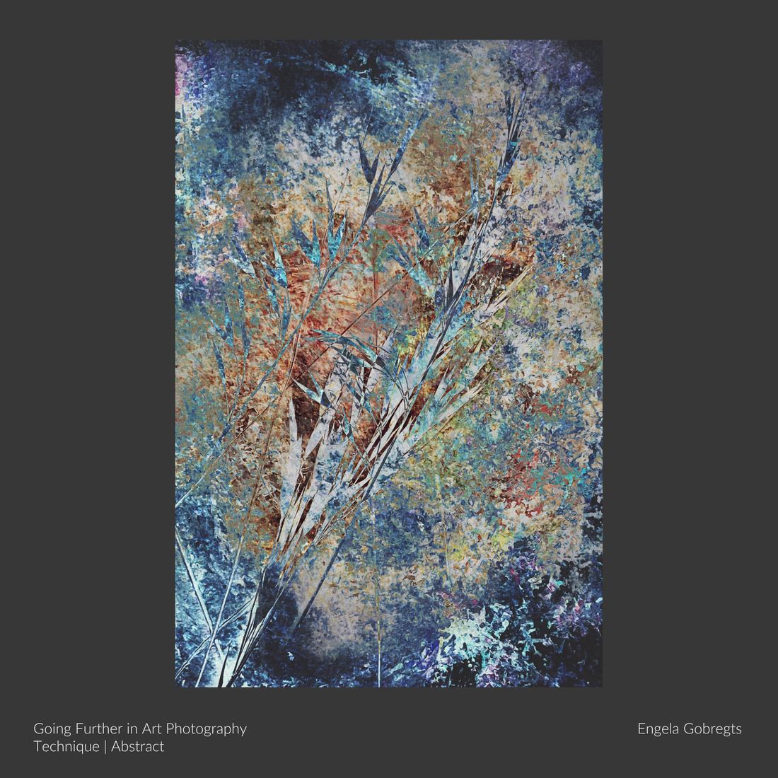 A photographic artwork by Engela Gobregts, made on the Going Further in Art Photography course using the Abstract technique