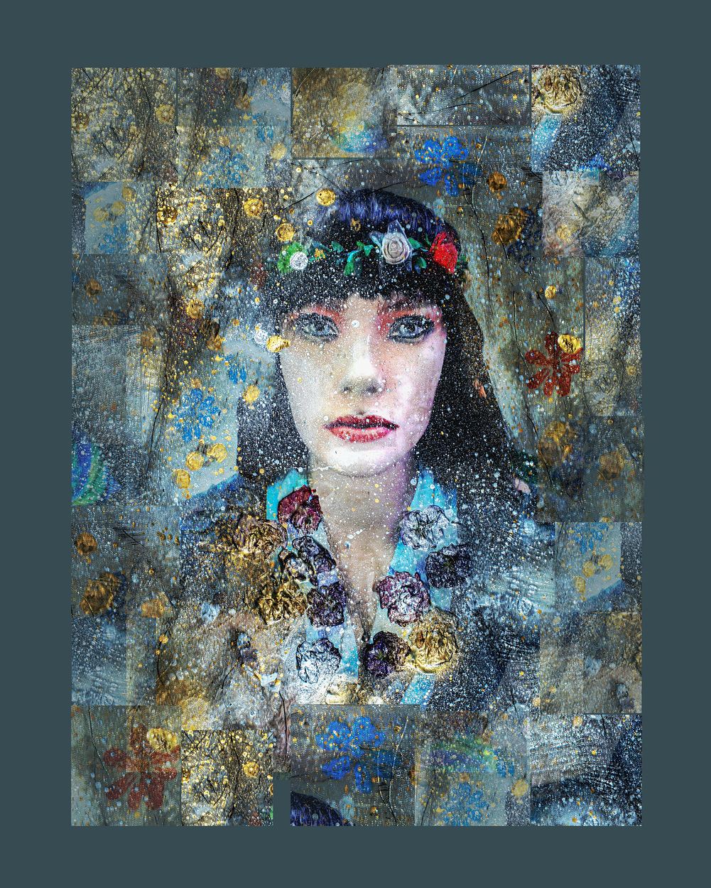A Face made of Memories, a work by Gill Davies