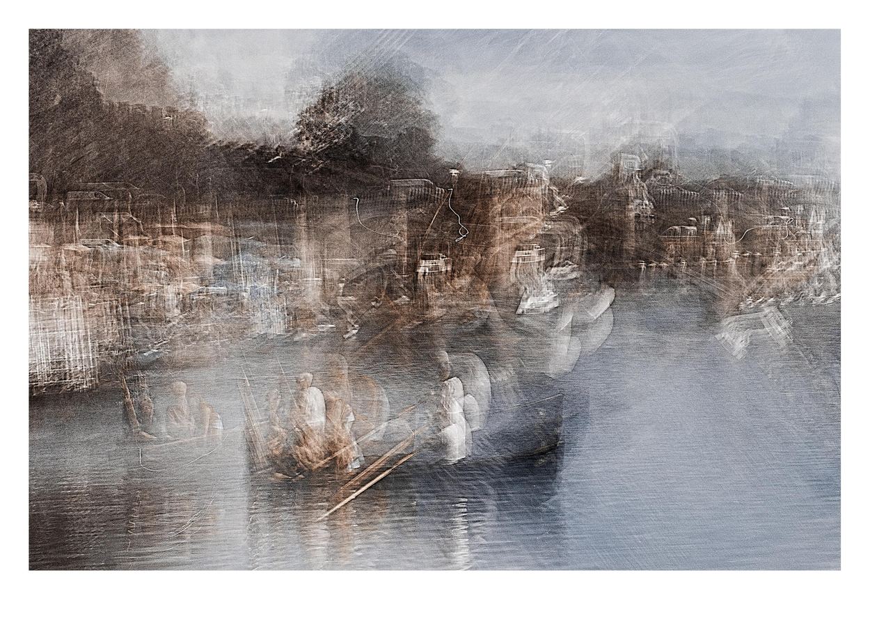 Boating Blur, a work by Craig O'Flaherty