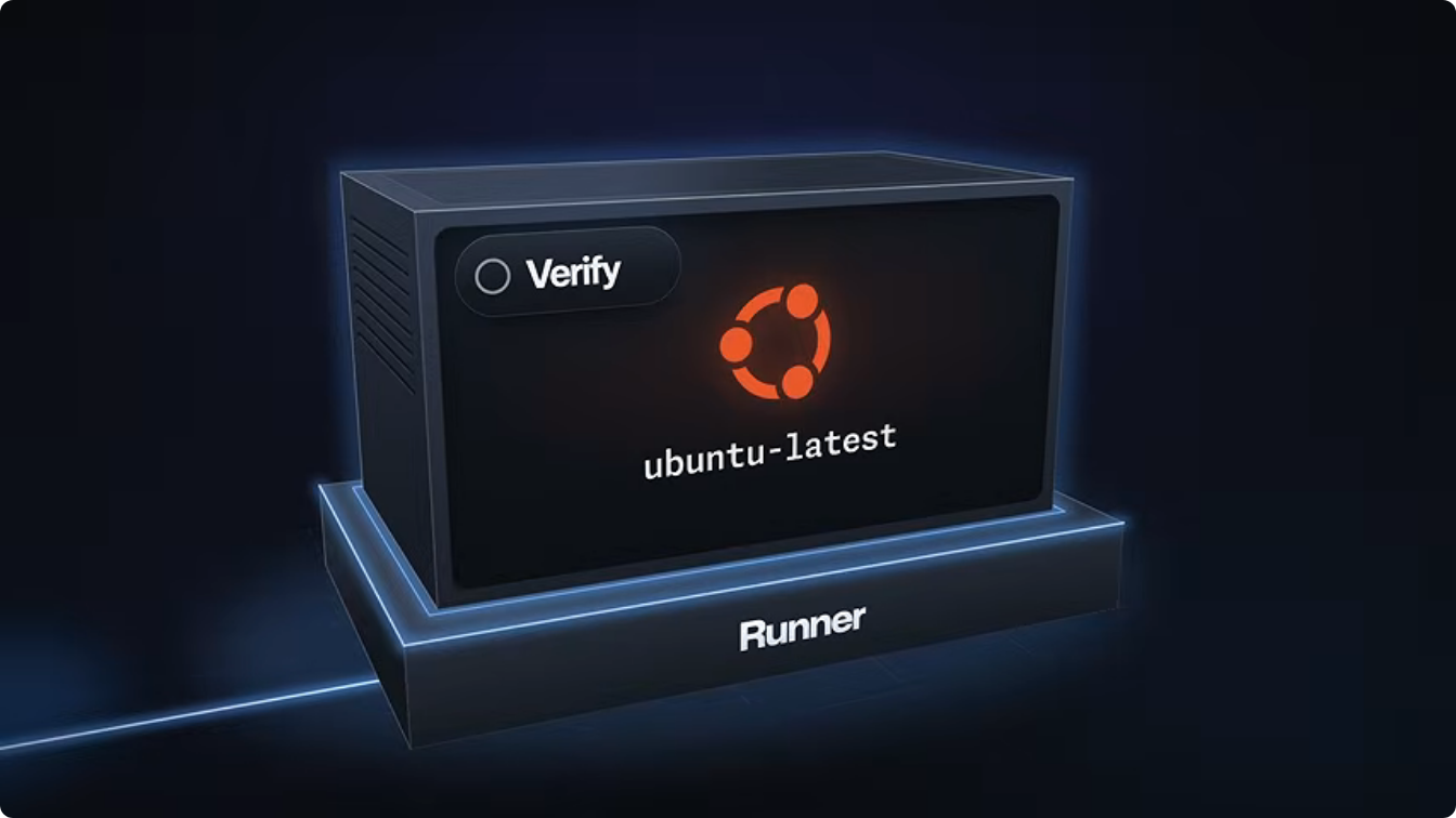 GitHub Actions Verify job running on an Ubuntu runner
