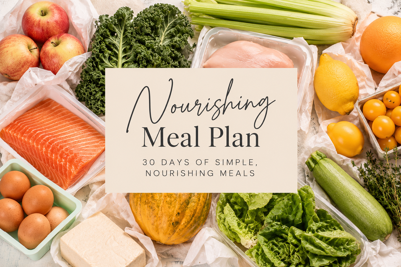Nourishing Meal Plan