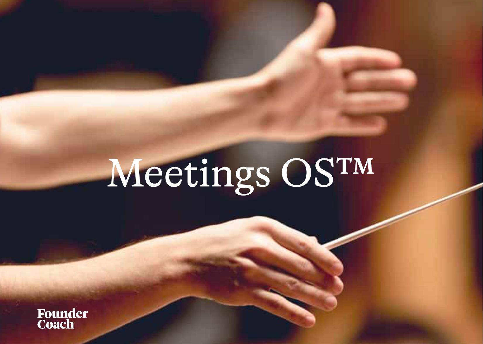 Meetings OS™ cover