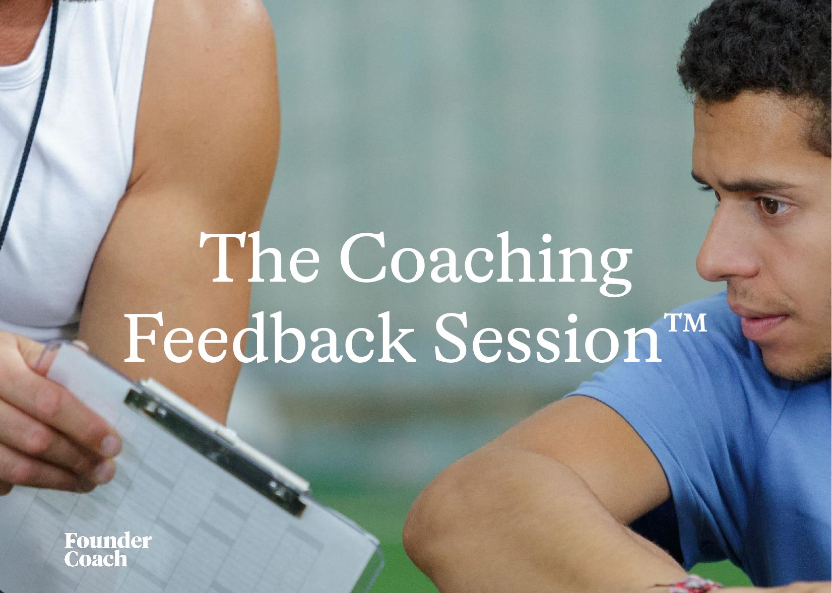 The Coaching Feedback Session™ cover