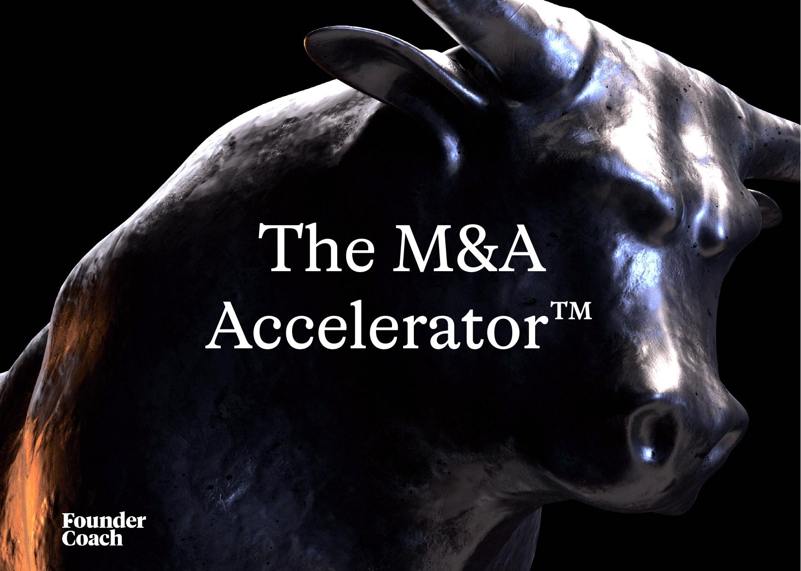 The M&A Accelerator™ cover