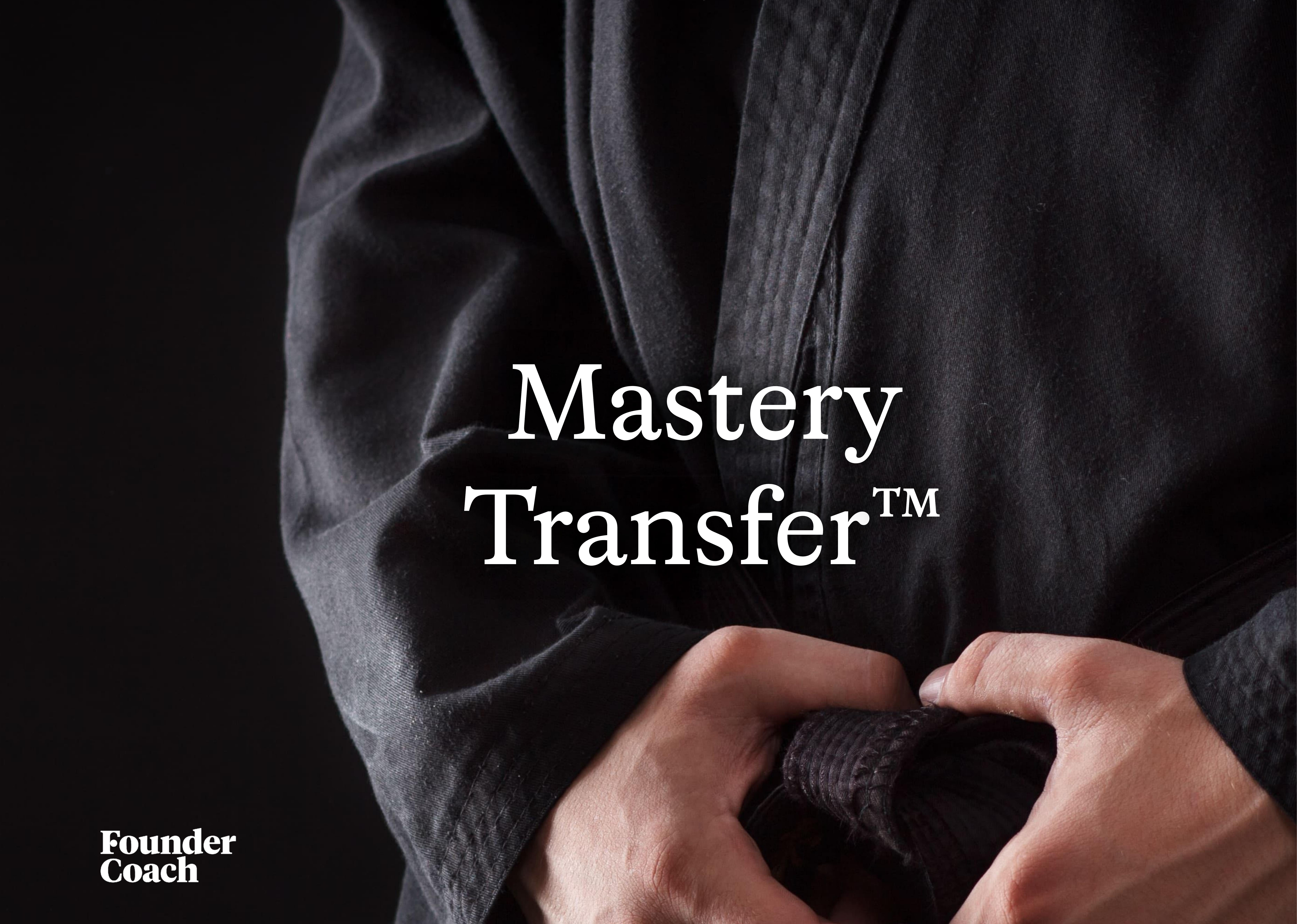 Mastery Transfer™ cover