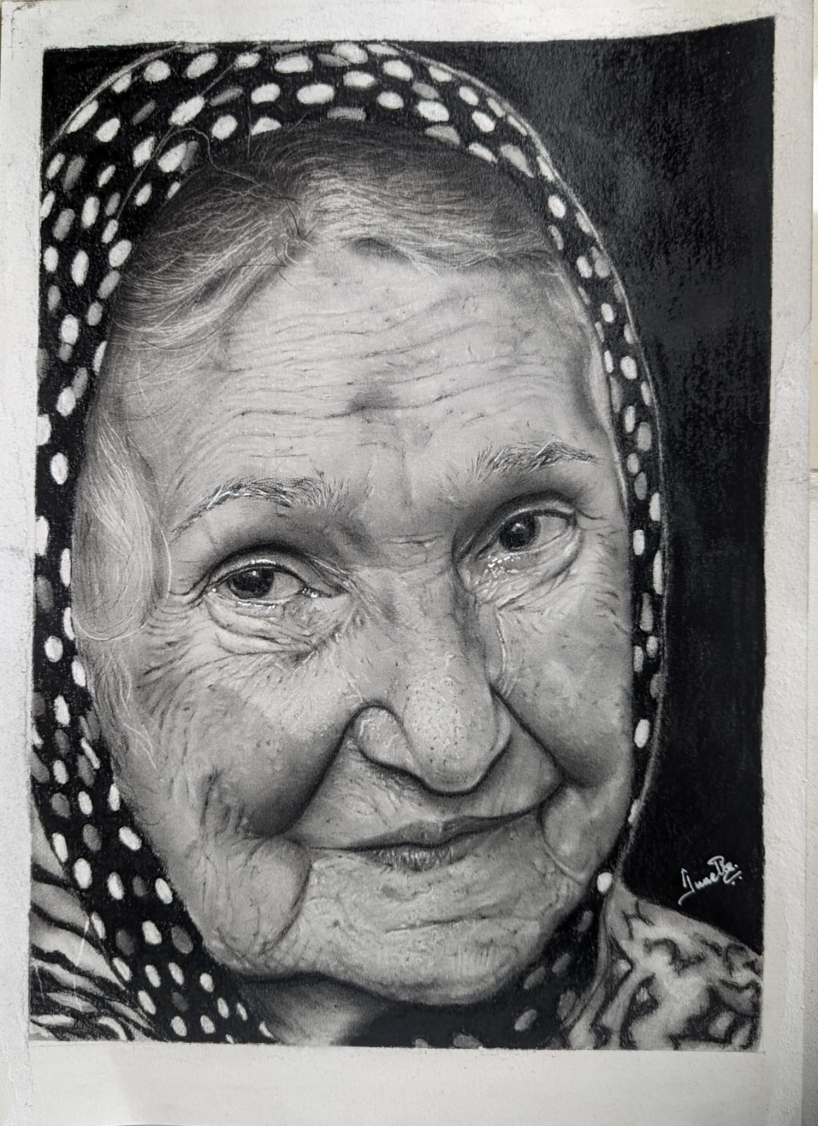 Student artwork by Junette Mathew