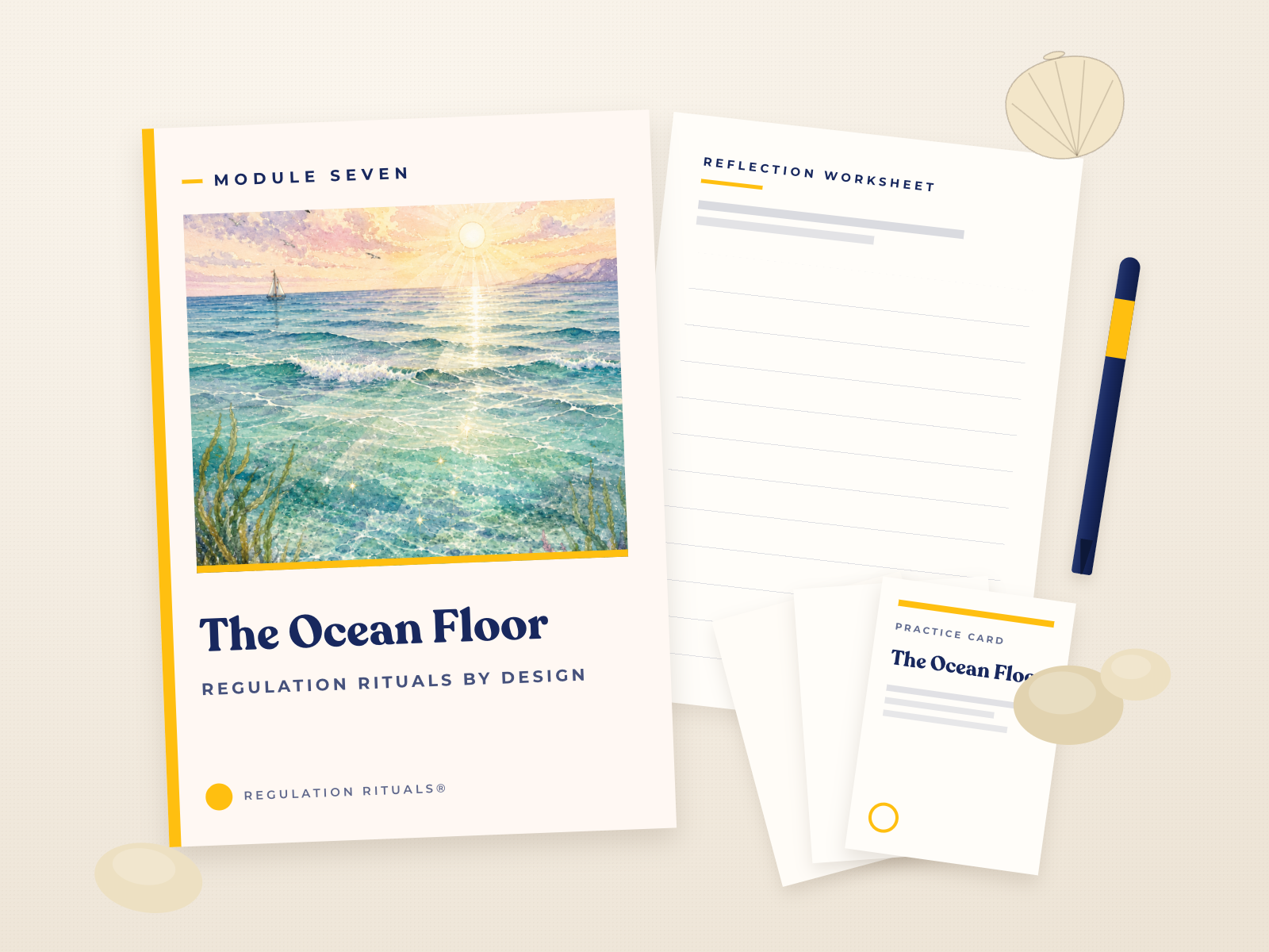 Module Seven, The Ocean Floor, workbook and resources