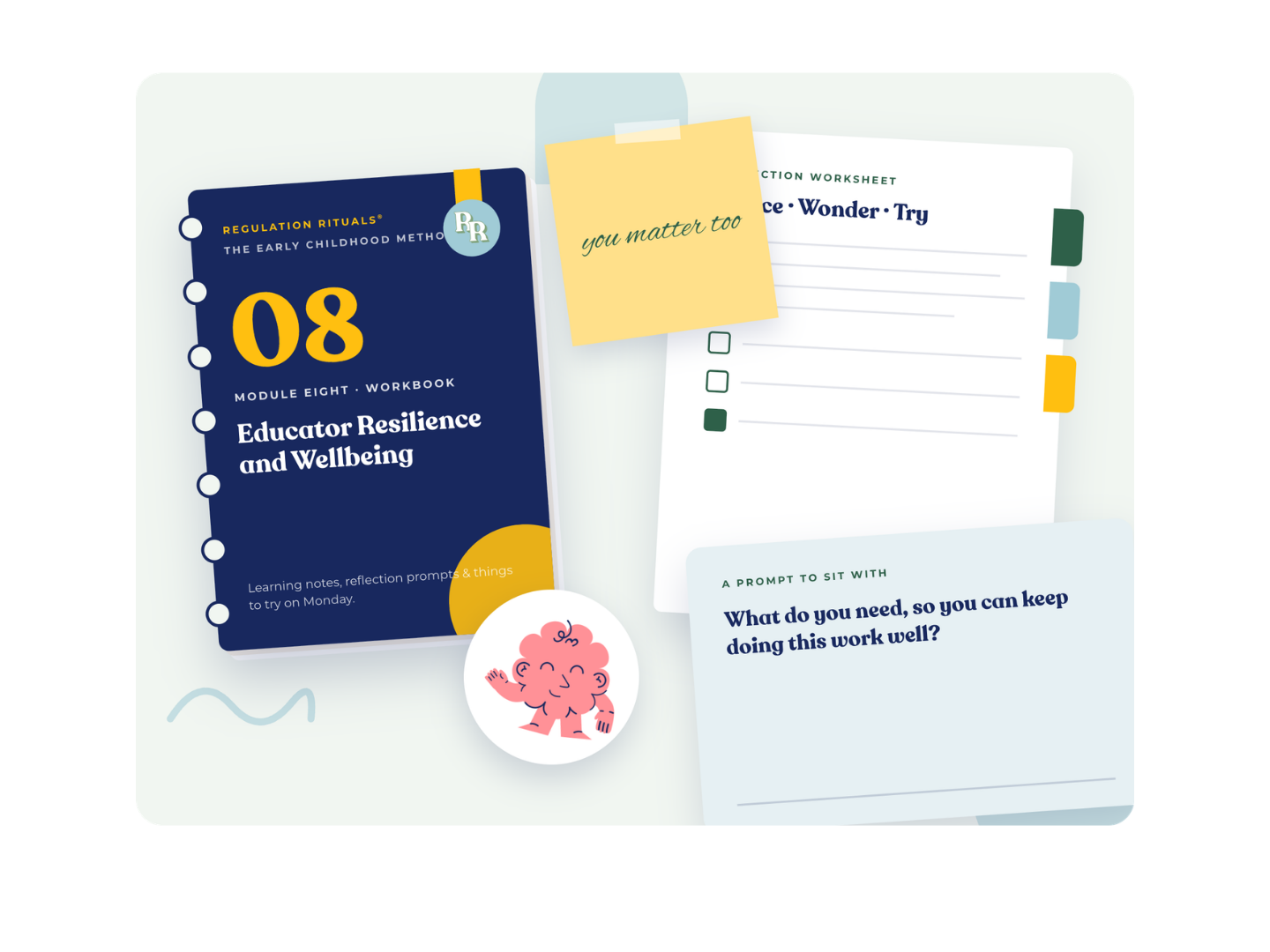 Module 08 flat lay
