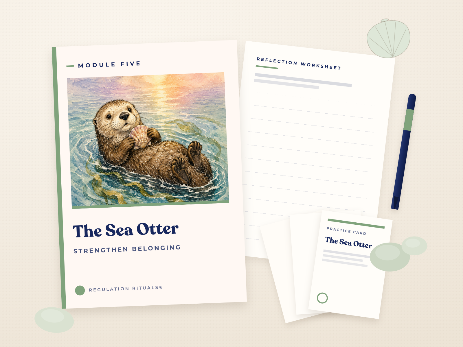 Module Five, The Sea Otter, workbook and resources