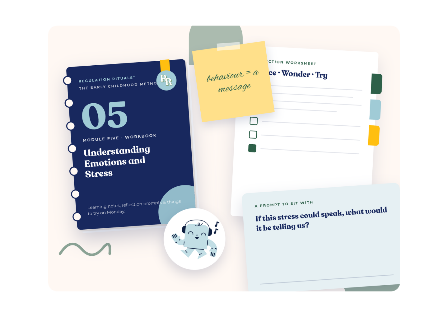 Module 05 flat lay