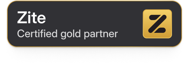 Zite Certified Gold Partner