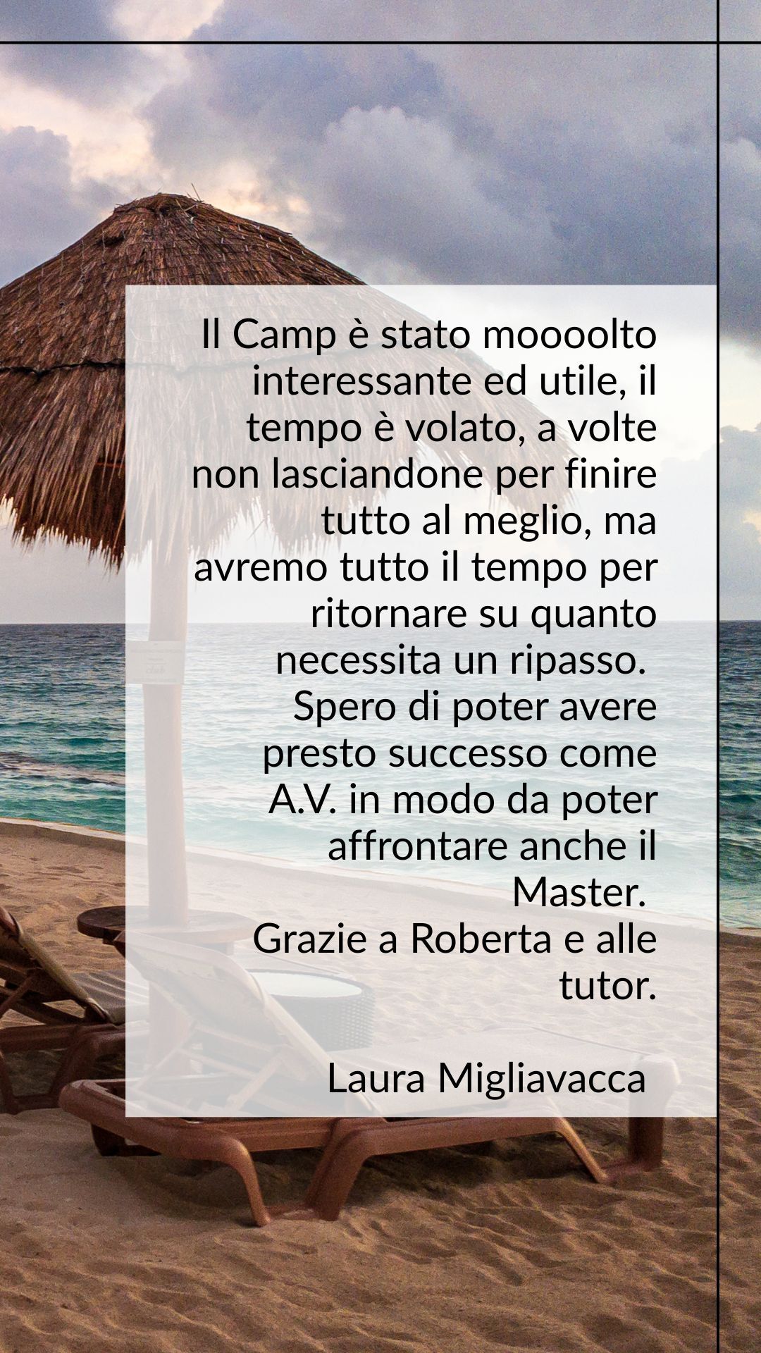 Testimonianza community 11